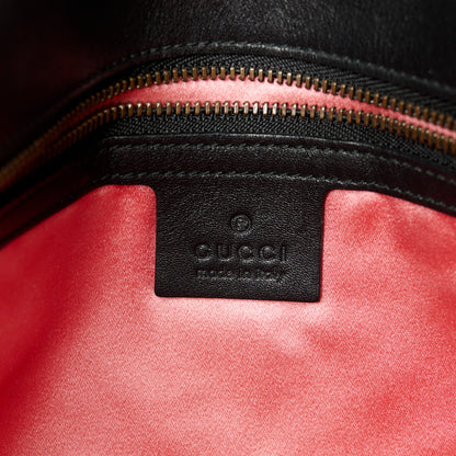 Gucci Velvet Matelasse Medium GG Marmont Shoulder Bag Black 6 of 10