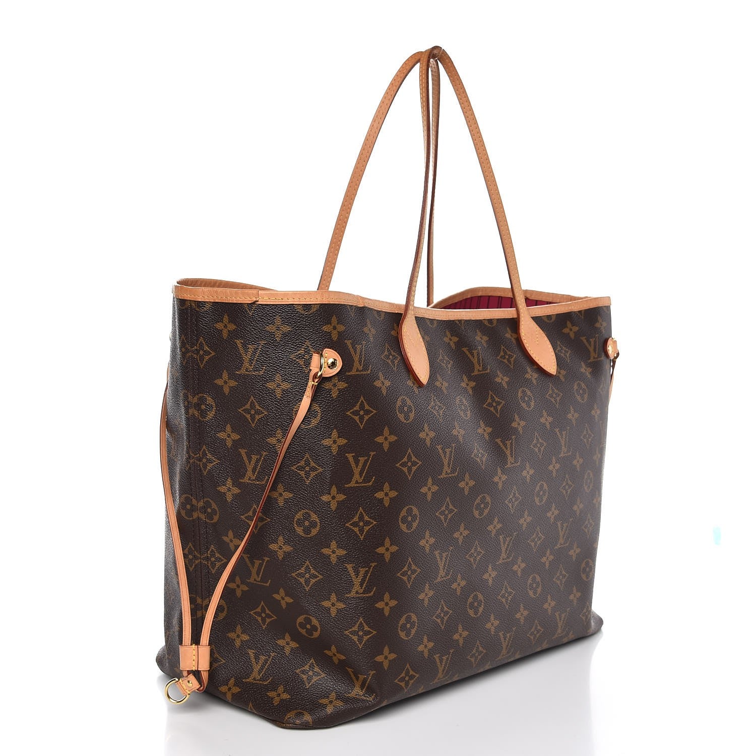 Louis Vuitton Monogram Neo Neverfull GM Fuchsia 3 of 7
