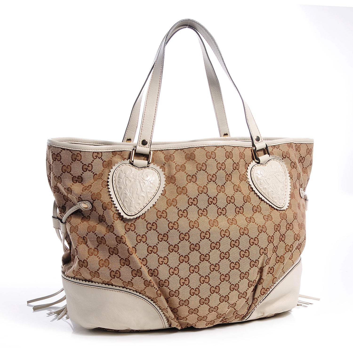 Gucci Monogram Large Tribeca Tote Off White 3 of 7
