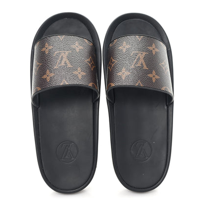 Louis Vuitton Monogram Sunbath Slide Sandals 38 2 of 9