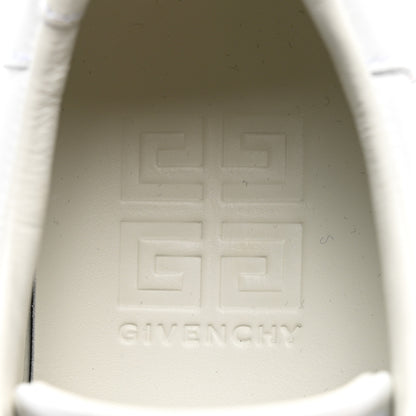 Givenchy Calfskin Band Logo Womens City Sport Sneakers 38 White Black 7 of 10