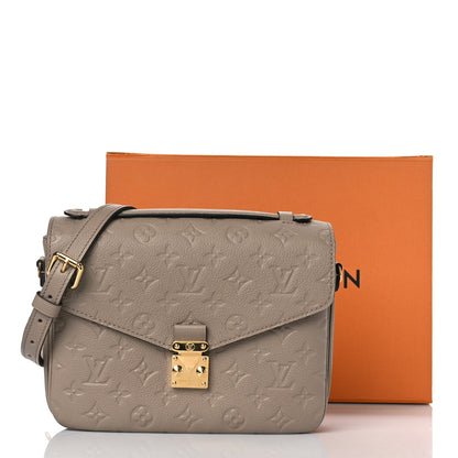 Louis Vuitton Empreinte Pochette Metis Tourterelle 9 of 9