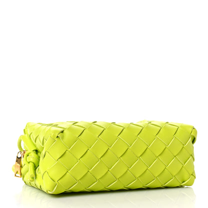 Bottega Veneta Nappa Intrecciato Mini Loop Camera Bag Acid Kiwi 4 of 8