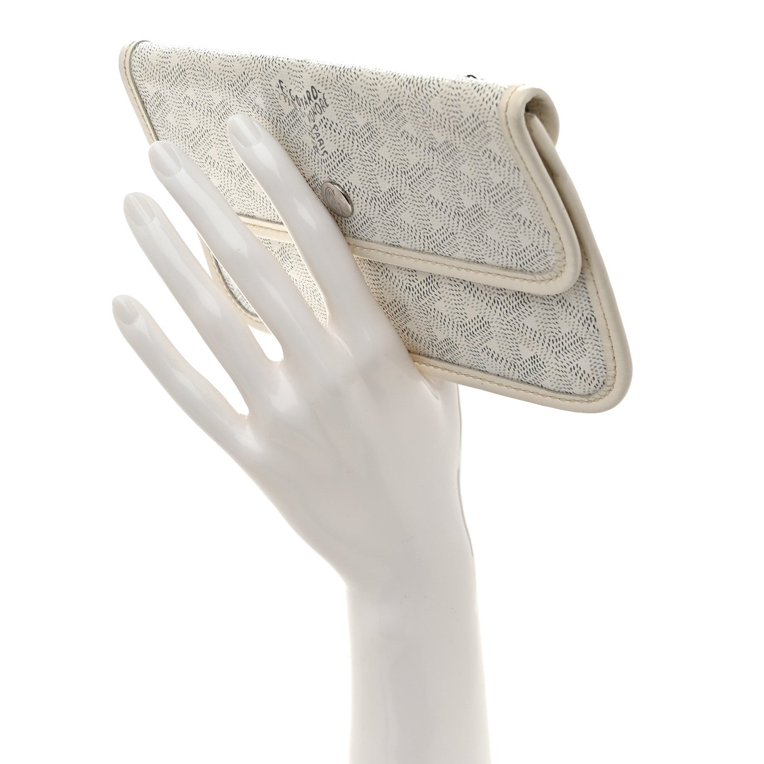 Goyard Goyardine Pouch White 2 of 6