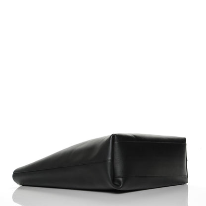 Saint Laurent Calfskin Shopping Tote Black 4 of 6