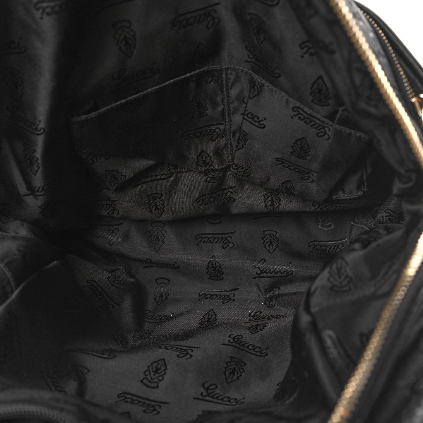 Guccissima Medium Classic Backpack Black