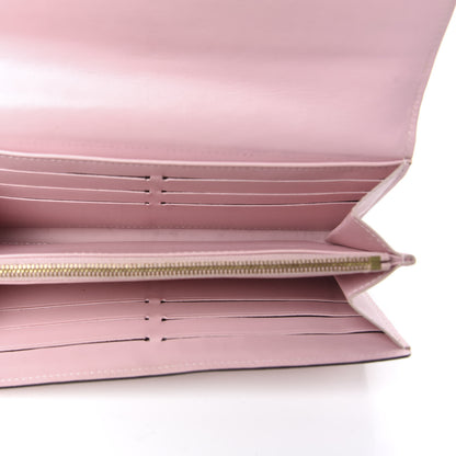 Louis Vuitton Vernis Sarah Wallet NM Rose Ballerine 5 of 8