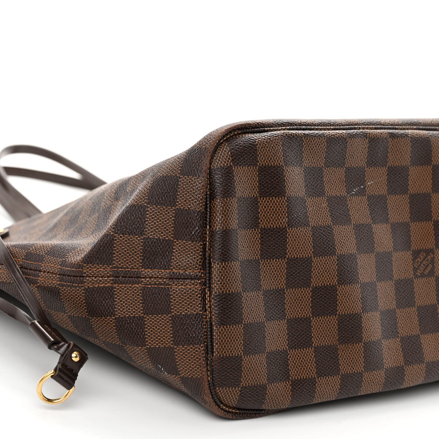 Damier Ebene Neo Neverfull MM Rose Ballerine