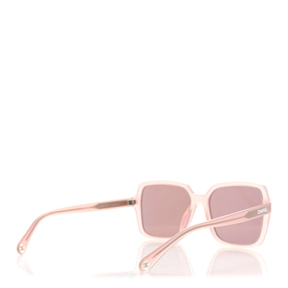 Chanel Acetate Square Sunglasses 5505 Light Pink 4 of 8