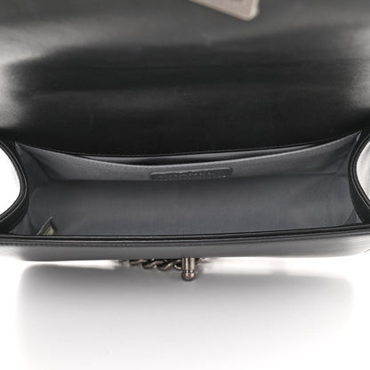 Chanel Lambskin Quilted Medium Boy Flap Black 4 of 10