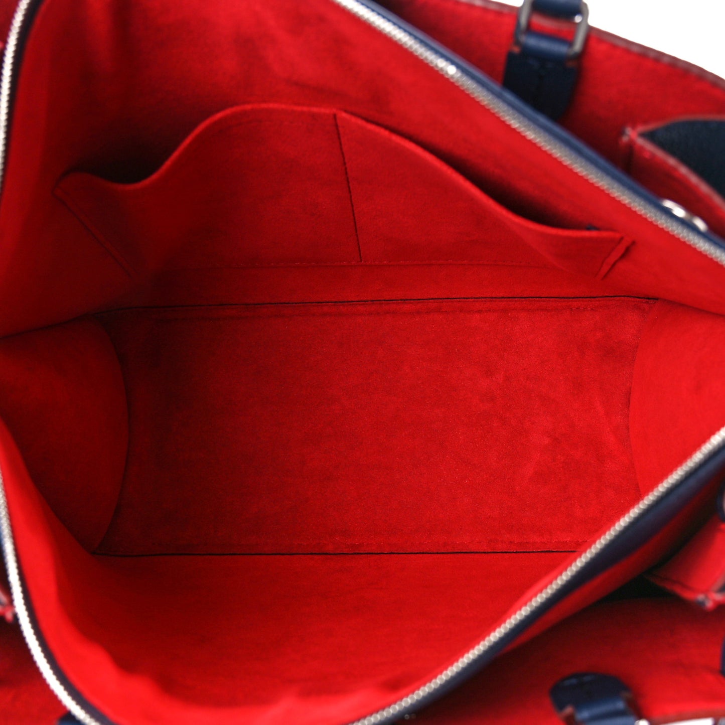 Calfskin Lockmeto Marine Rouge