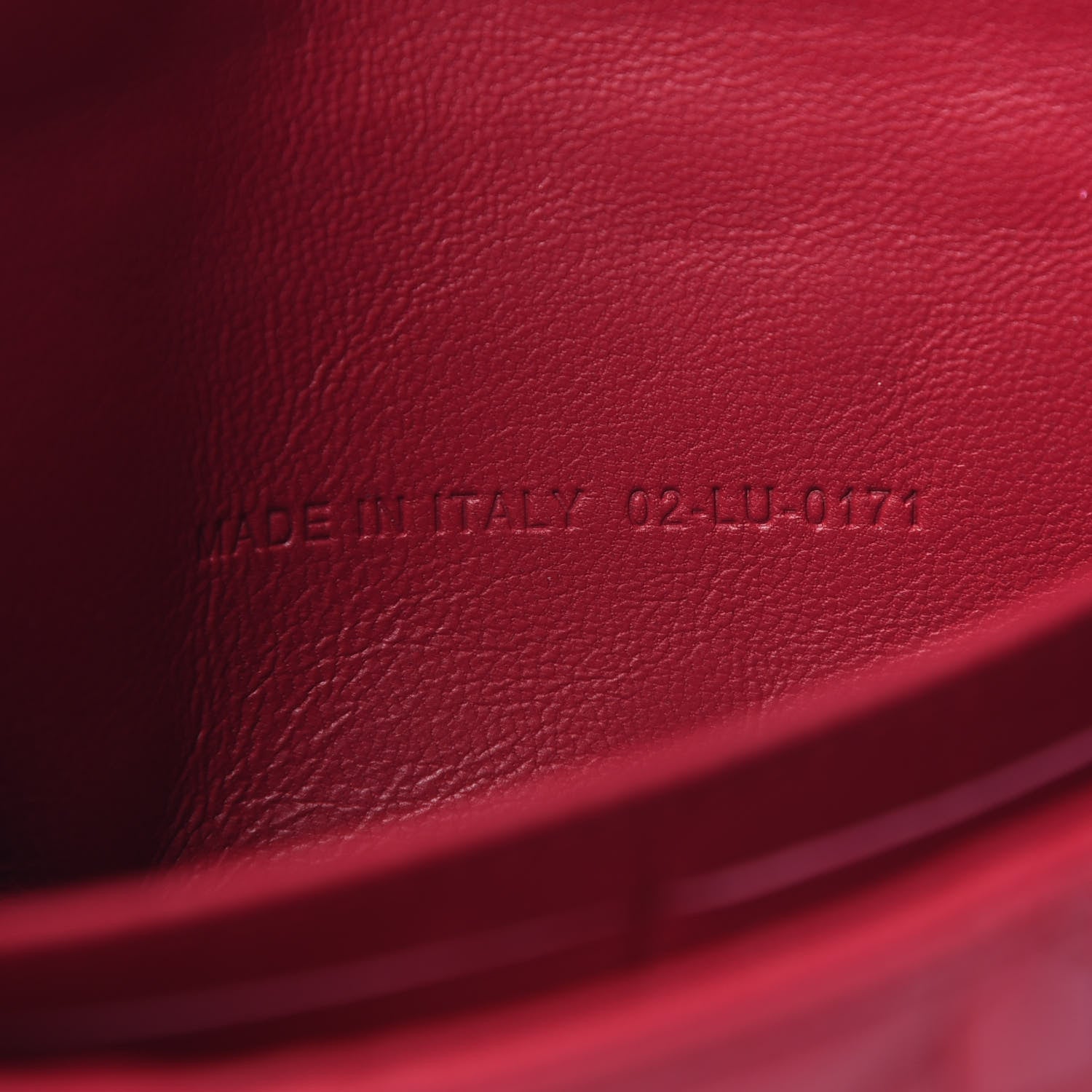 Christian Dior Lambskin Cannage Miss Dior Promenade Pouch Fuchsia 5 of 9