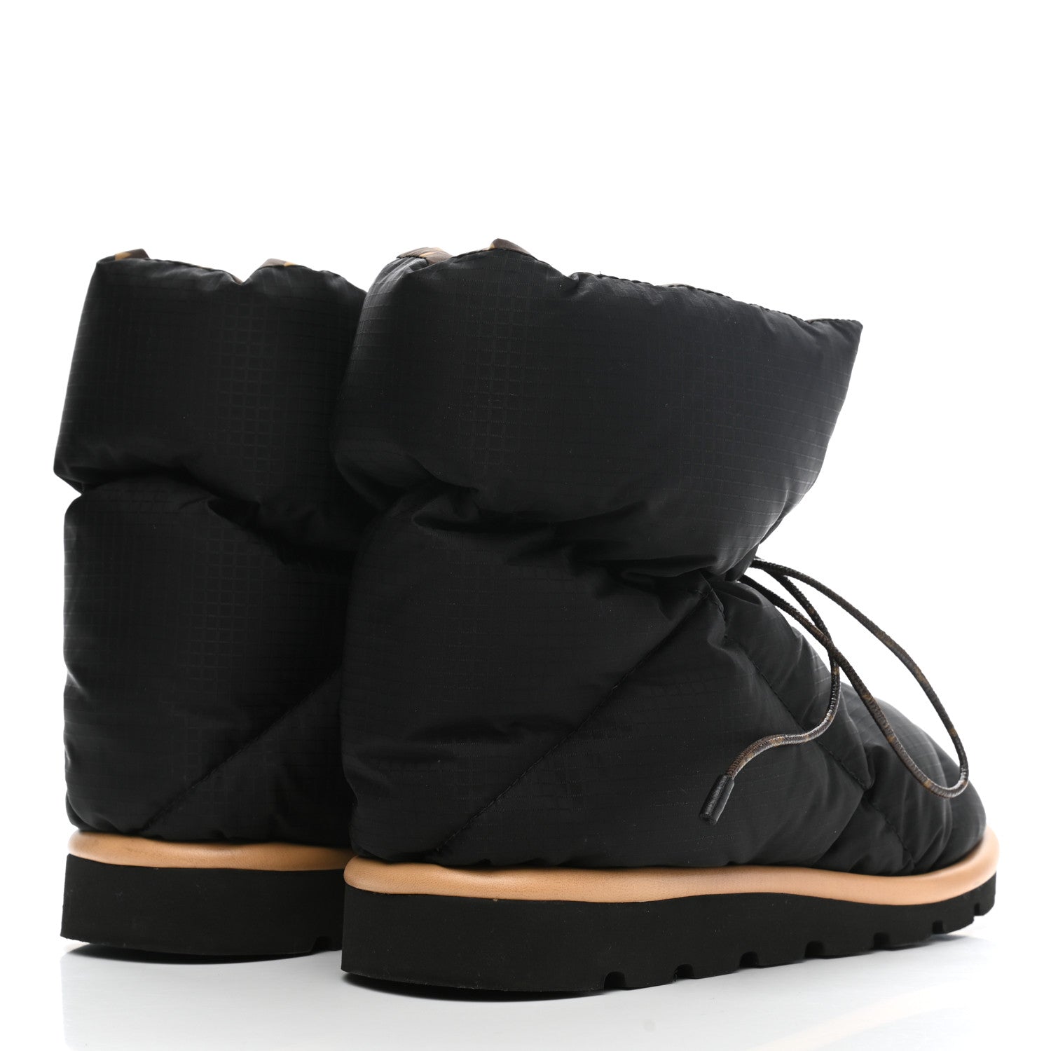 Louis Vuitton Nylon Monogram Pillow Comfort Ankle Boot 38 Black 4 of 8