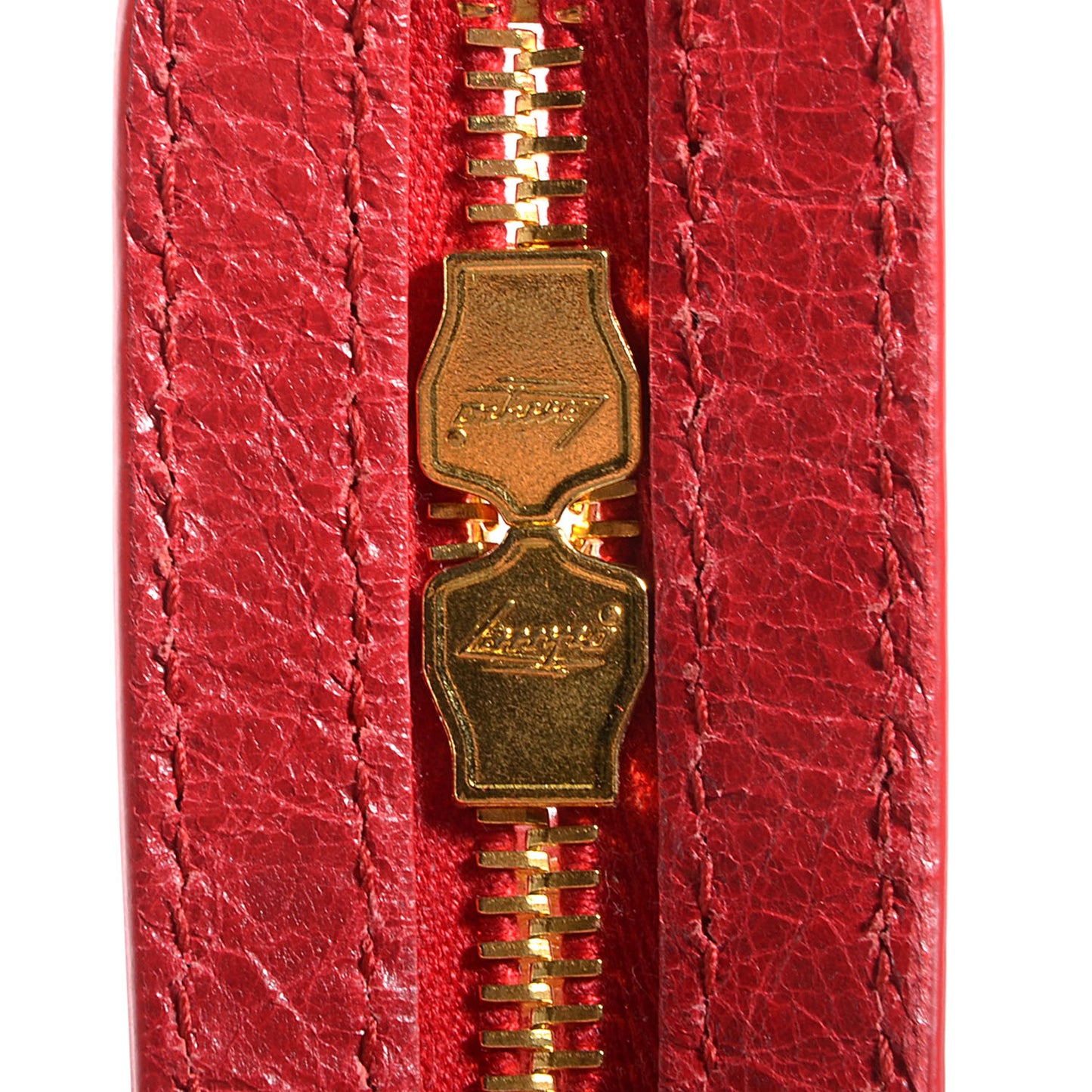 Agneau Giant 12 Gold Hardware Mini City Rouge Cardinal