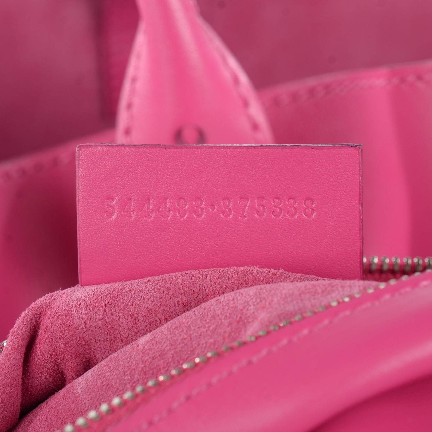Calfskin Small Legend Shopper Fuchsia