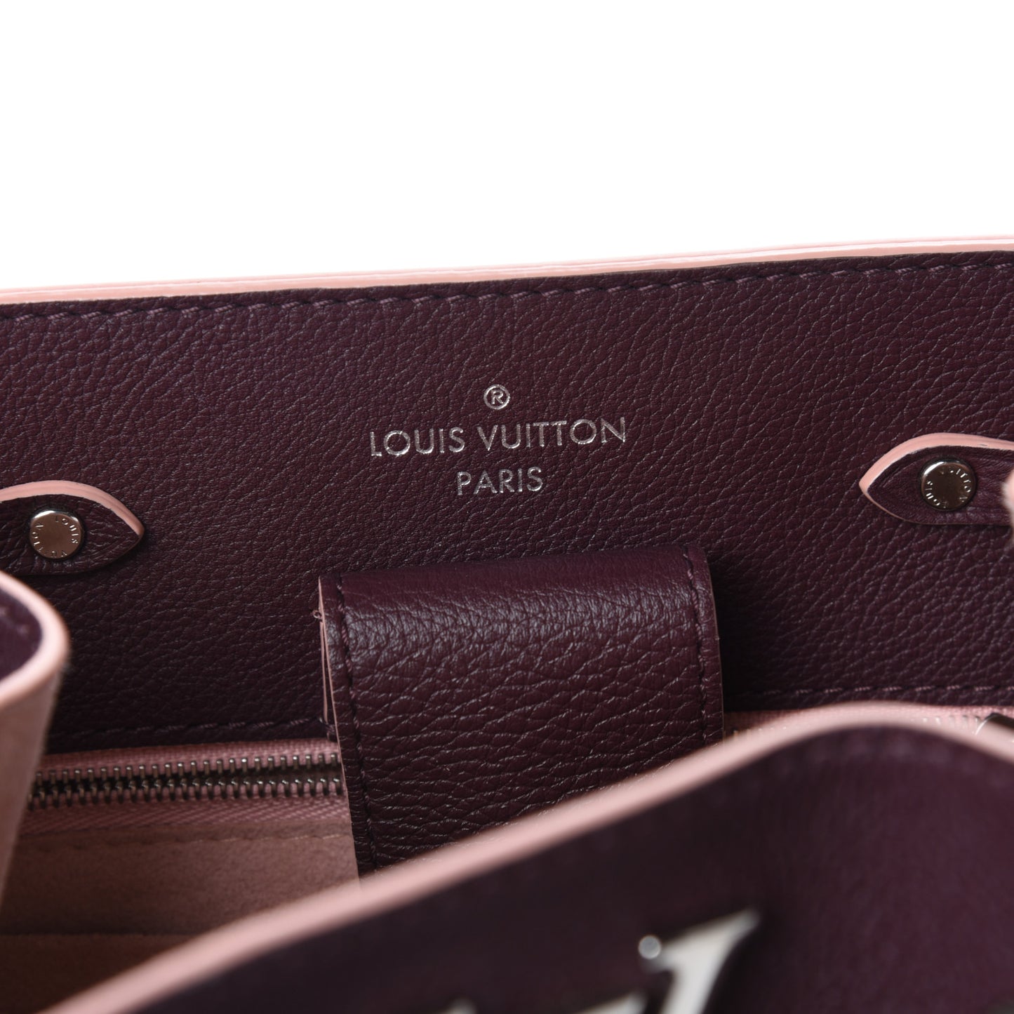 Calfskin Lockme Bucket Prune