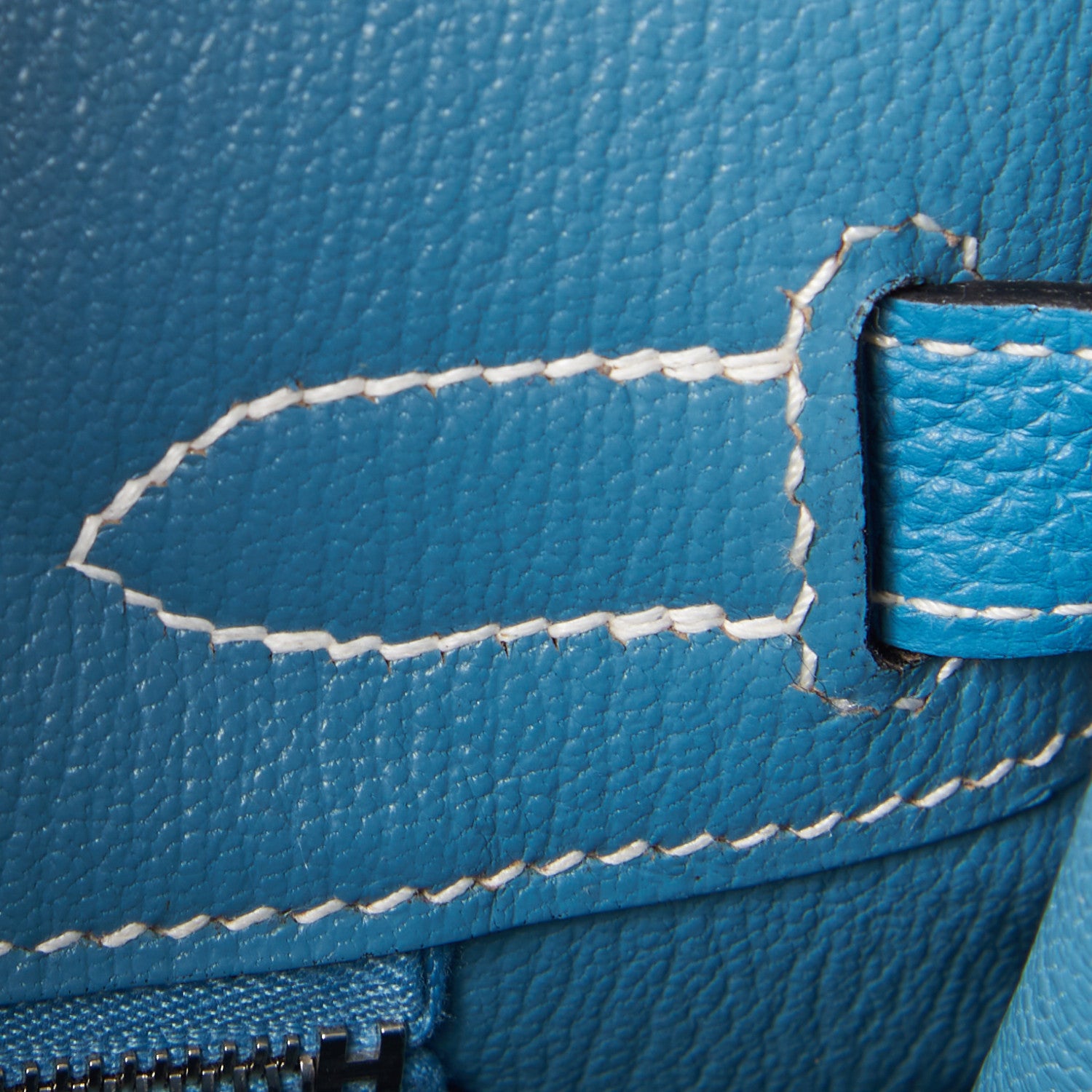 Hermes Togo Birkin 30 Blue Jean 17 of 29