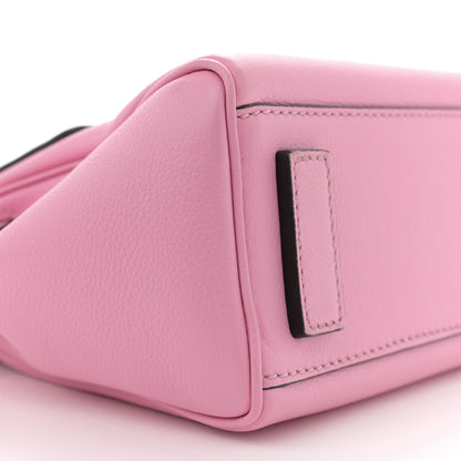 Versace Grained Calfskin Small La Medusa Top Handle Bag Pink 8 of 10