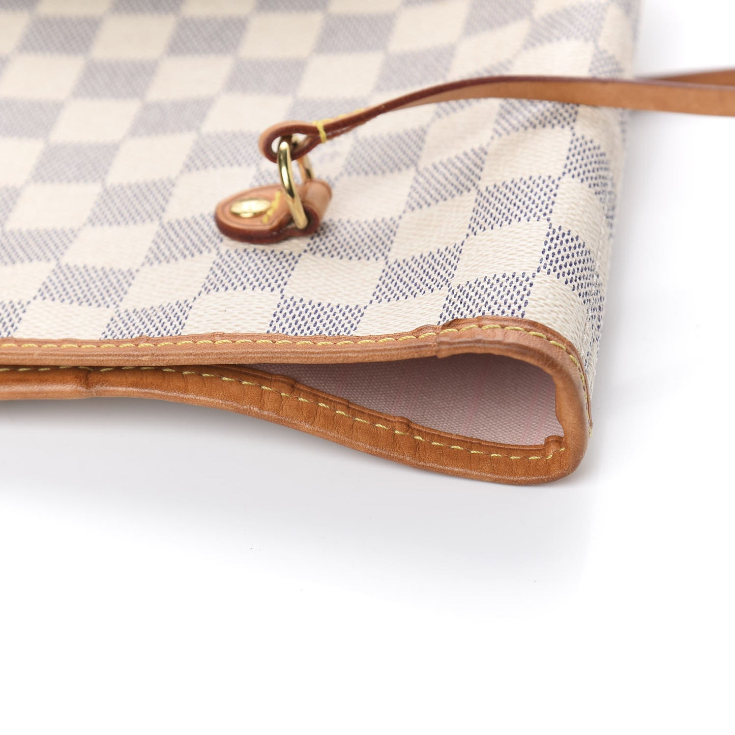 Damier Azur Neo Neverfull MM Rose Ballerine
