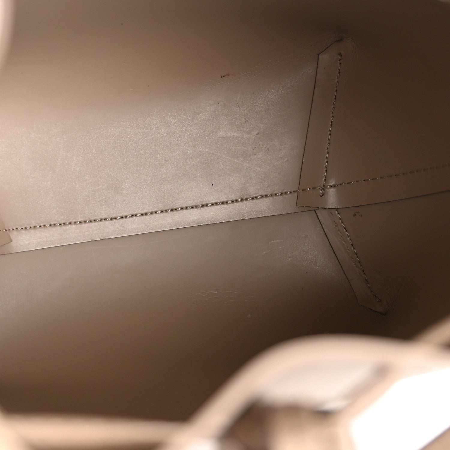 Mansur Gavriel Saffiano Mini Mini Bucket Bag Beige 5 of 10