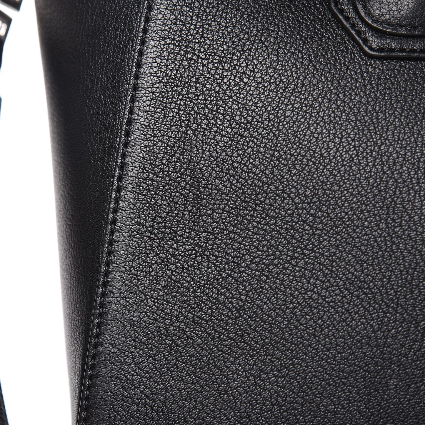 Sugar Goatskin Medium Antigona Black