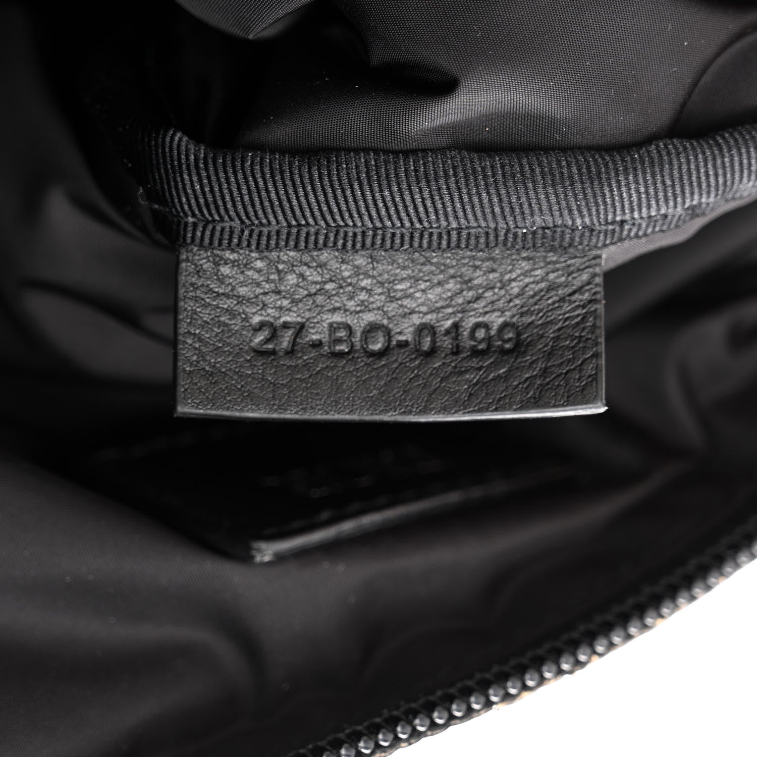 Christian Dior HOMME Nylon Saddle Messenger Bag Black 8 of 12