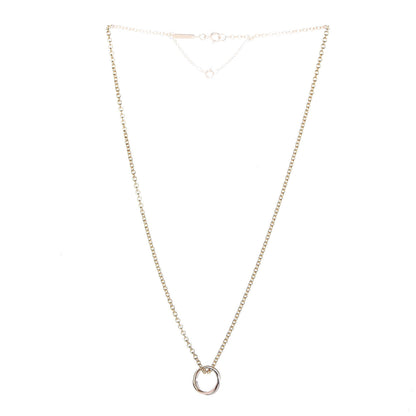 Cartier 18K Pink Yellow White Gold Trinity Pendant Necklace 3 of 6