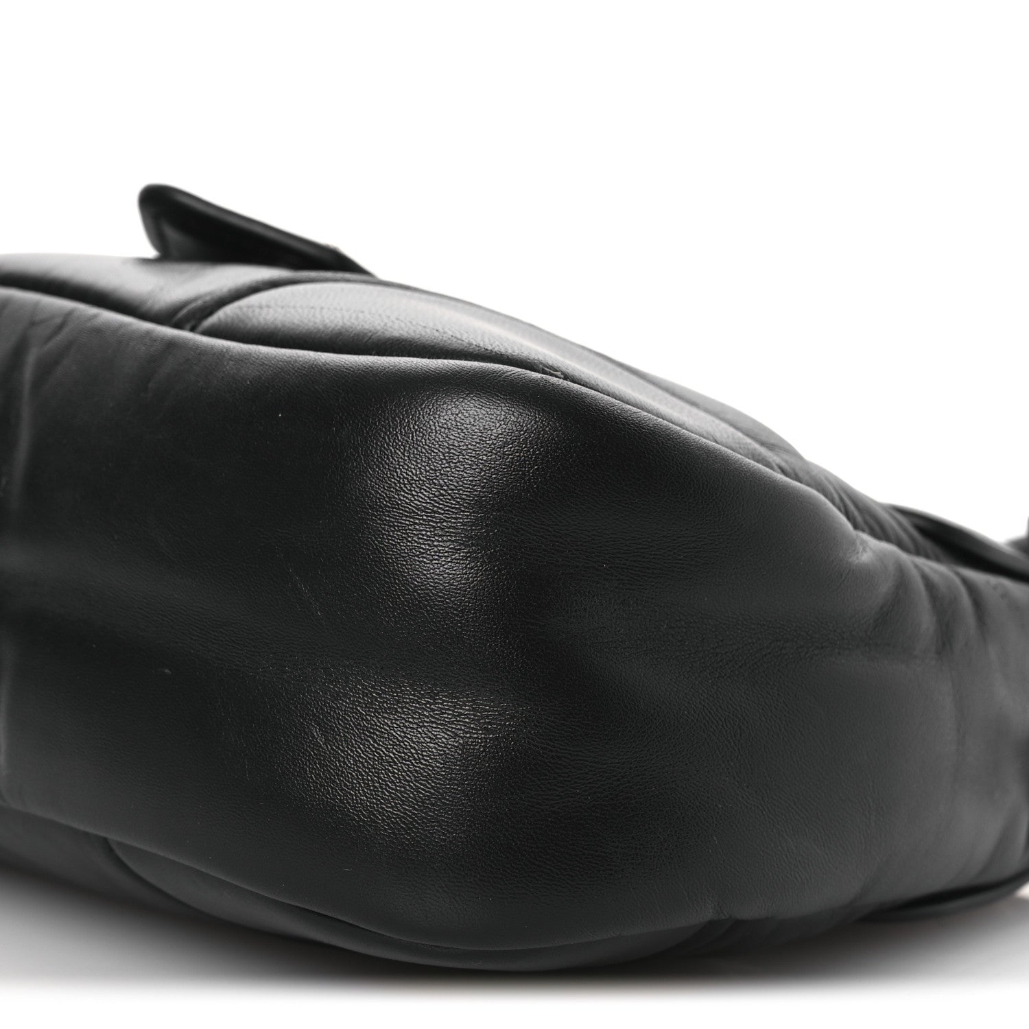 Prada Nappa Soft Padded Re-Edition 2002 Moon Bag Black 1753776