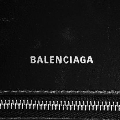 Balenciaga Glitter Fabric Small Hourglass Top Handle Bag Grey 5 of 9
