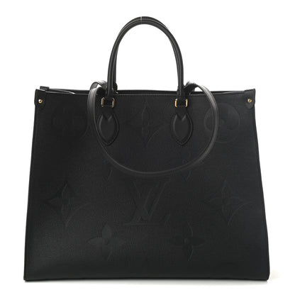 Louis Vuitton Empreinte Monogram Giant Onthego GM Black 1 of 9