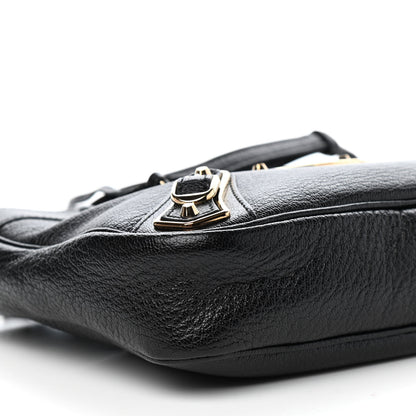 Balenciaga Chevre Gold Metallic Edge Hardware Hip Black 8 of 9