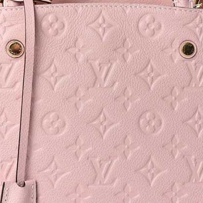 Louis Vuitton Empreinte Montaigne MM Rose Ballerine 12 of 12