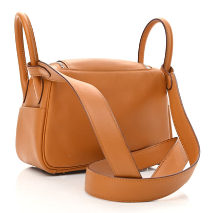 Hermes Swift Verso Mini Lindy 20 Sesame Bleu Brume 3 of 11