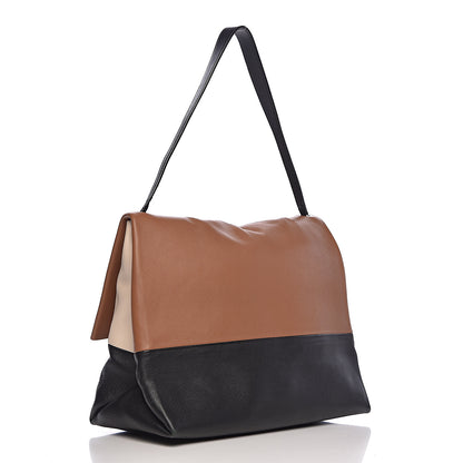 Celine Calfskin All Soft Shoulder Bag Tan 3 of 11