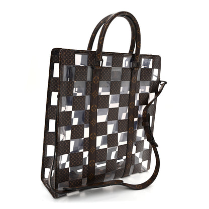 Louis Vuitton PVC Monogram Chess Sac Plat 3 of 10
