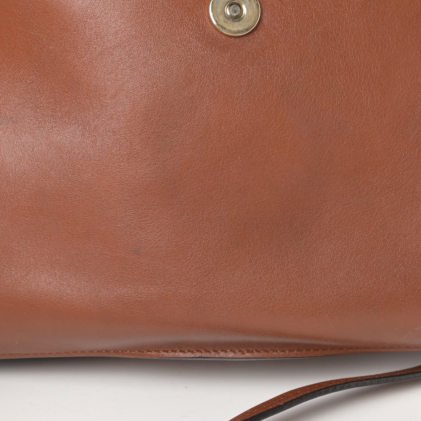 Suede Calfskin Medium Faye Shoulder Bag Tobacco