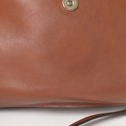 Chloe Suede Calfskin Medium Faye Shoulder Bag Tobacco 15 of 20