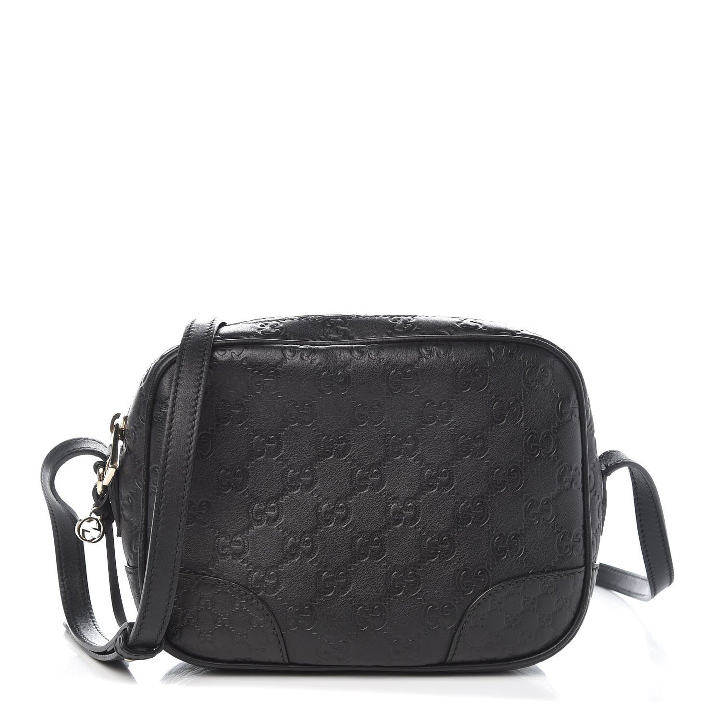 Guccissima Mini Bree Messenger Bag Black