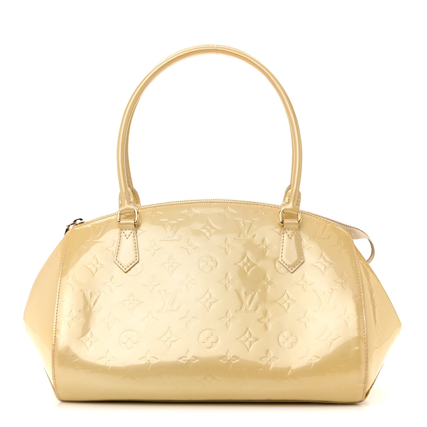 Louis Vuitton Vernis Sherwood GM Blanc Corail 1 of 16