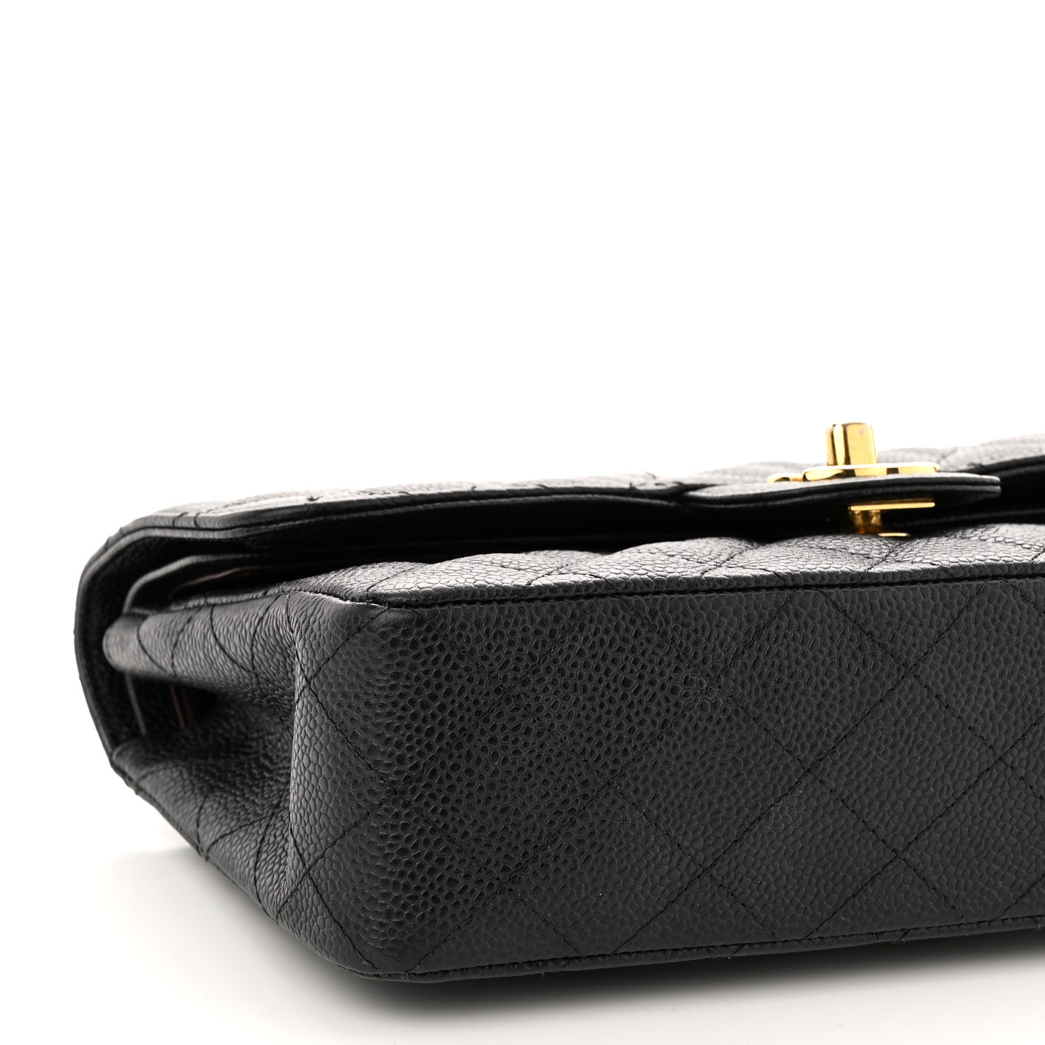 Chanel Caviar Quilted Small Double Flap Black 9 of 11