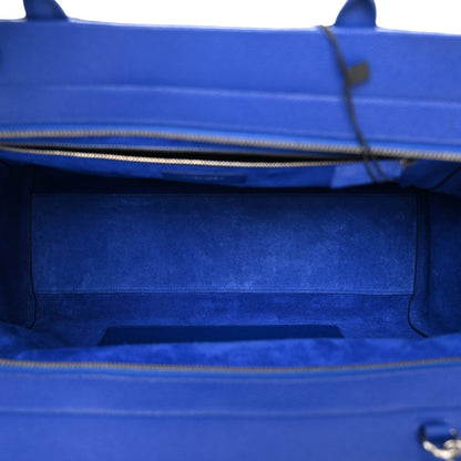 Saint Laurent Calfskin Medium Rive Gauche Cabas Outremer 5 of 9