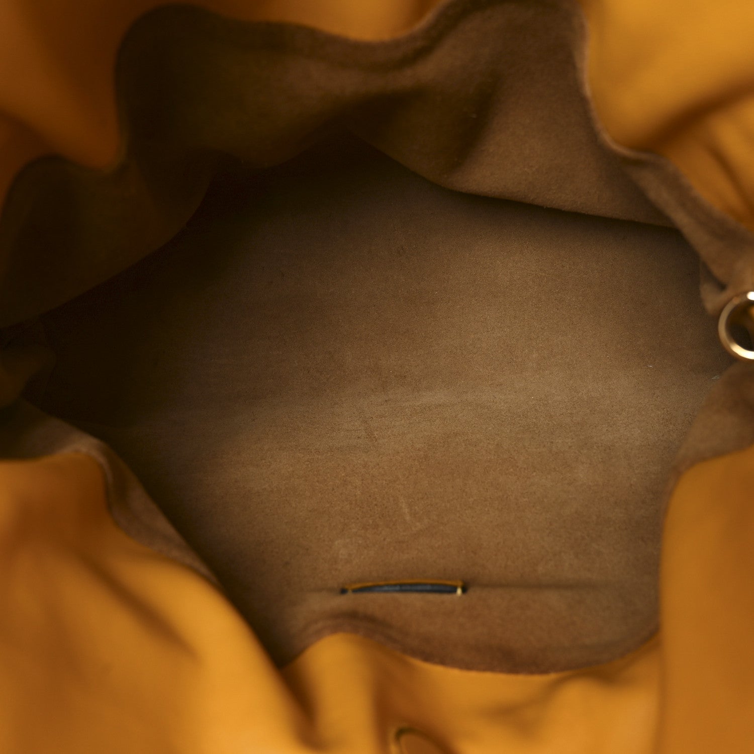 Loewe Nappa Medium Flamenco Knot Bag Mustard 5 of 9
