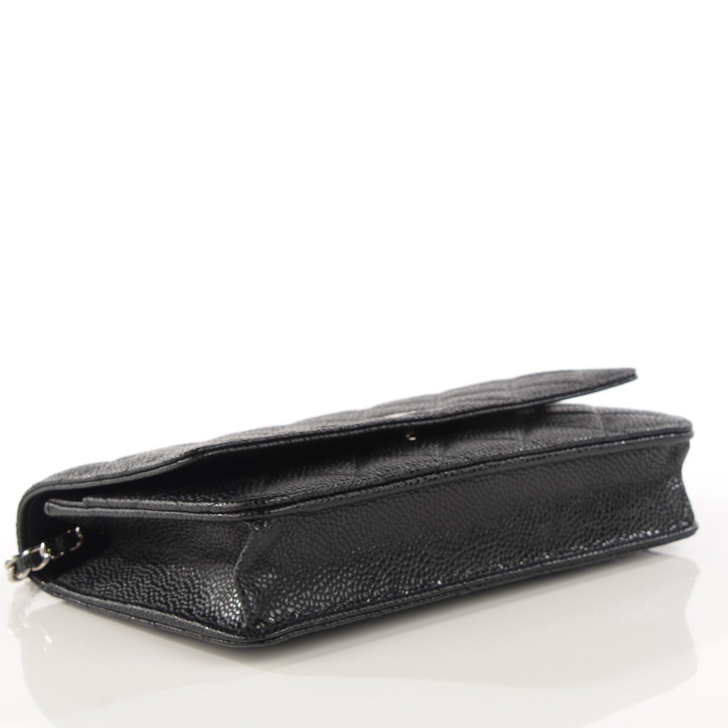 Chanel Caviar Quilted Wallet On Chain WOC Black 4 of 9