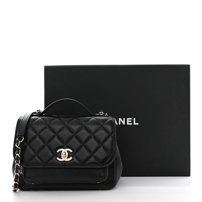 Chanel Caviar Quilted Medium Business Affinity Flap Black 10 of 10