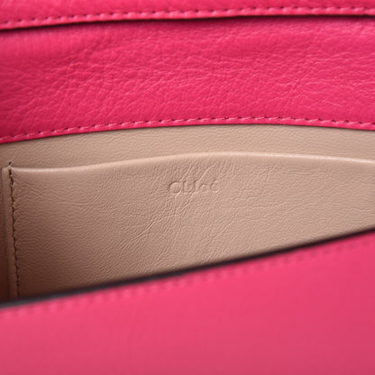 Chloe Calfskin Small Nile Bracelet Minaudiere Bag Fuchsia Rose 6 of 9