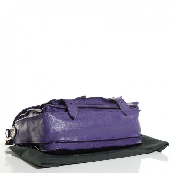 Proenza Schouler Lambskin Medium PS1 Satchel Violet 4 of 26