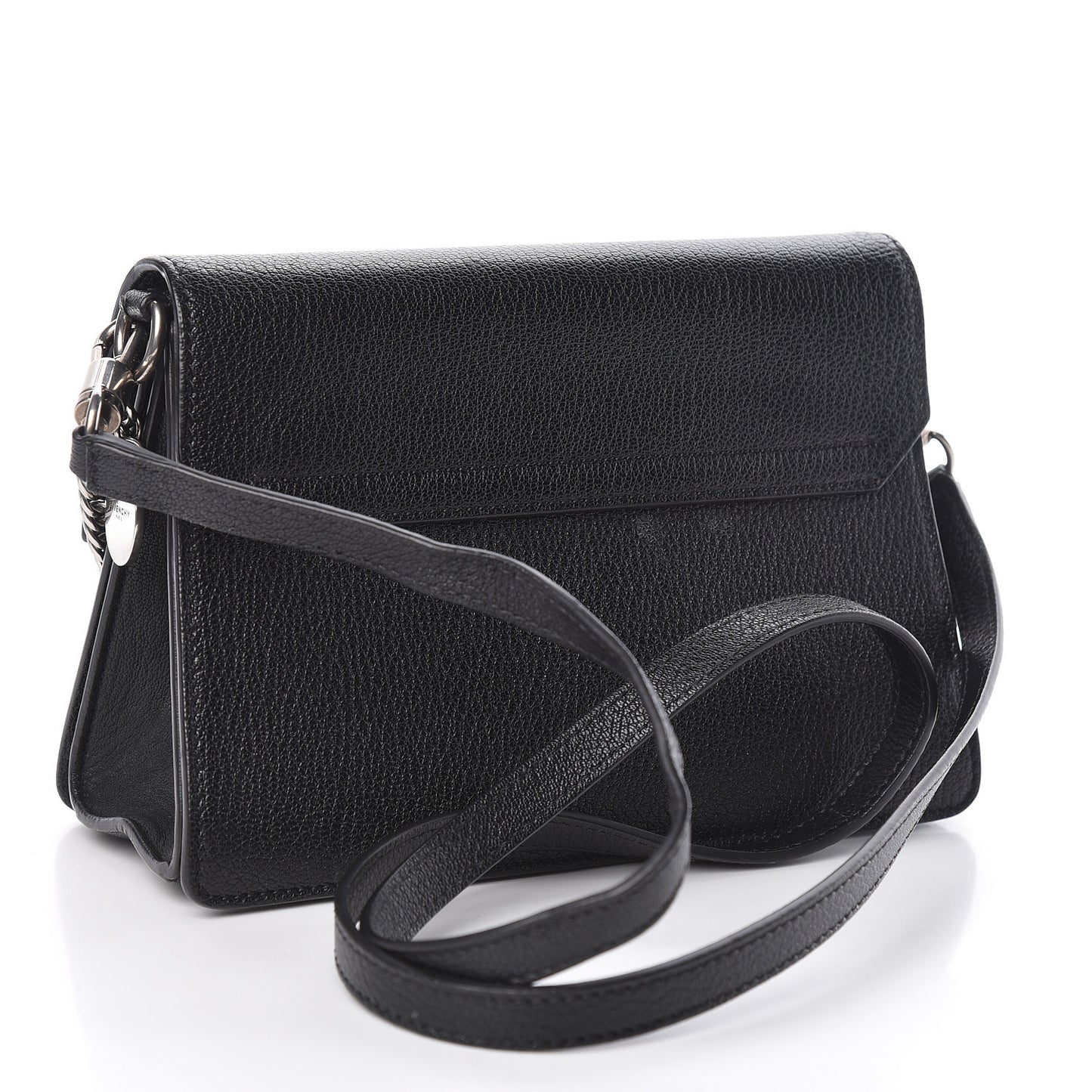 Goatskin Small GV3 Shoulder Bag Black
