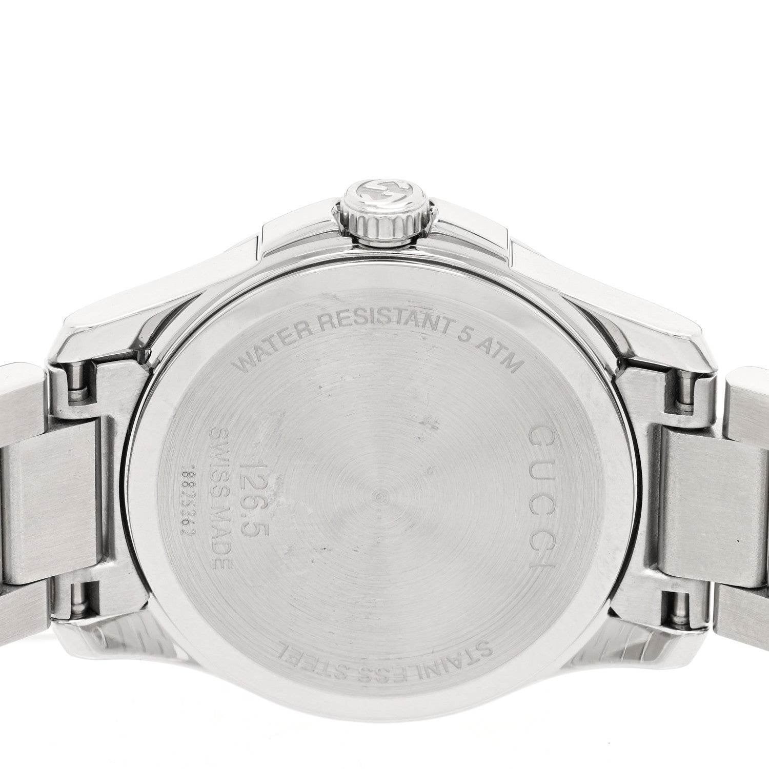 Gucci Stainless Steel 27mm G-Timeless Diamante Quartz Watch 4 of 5
