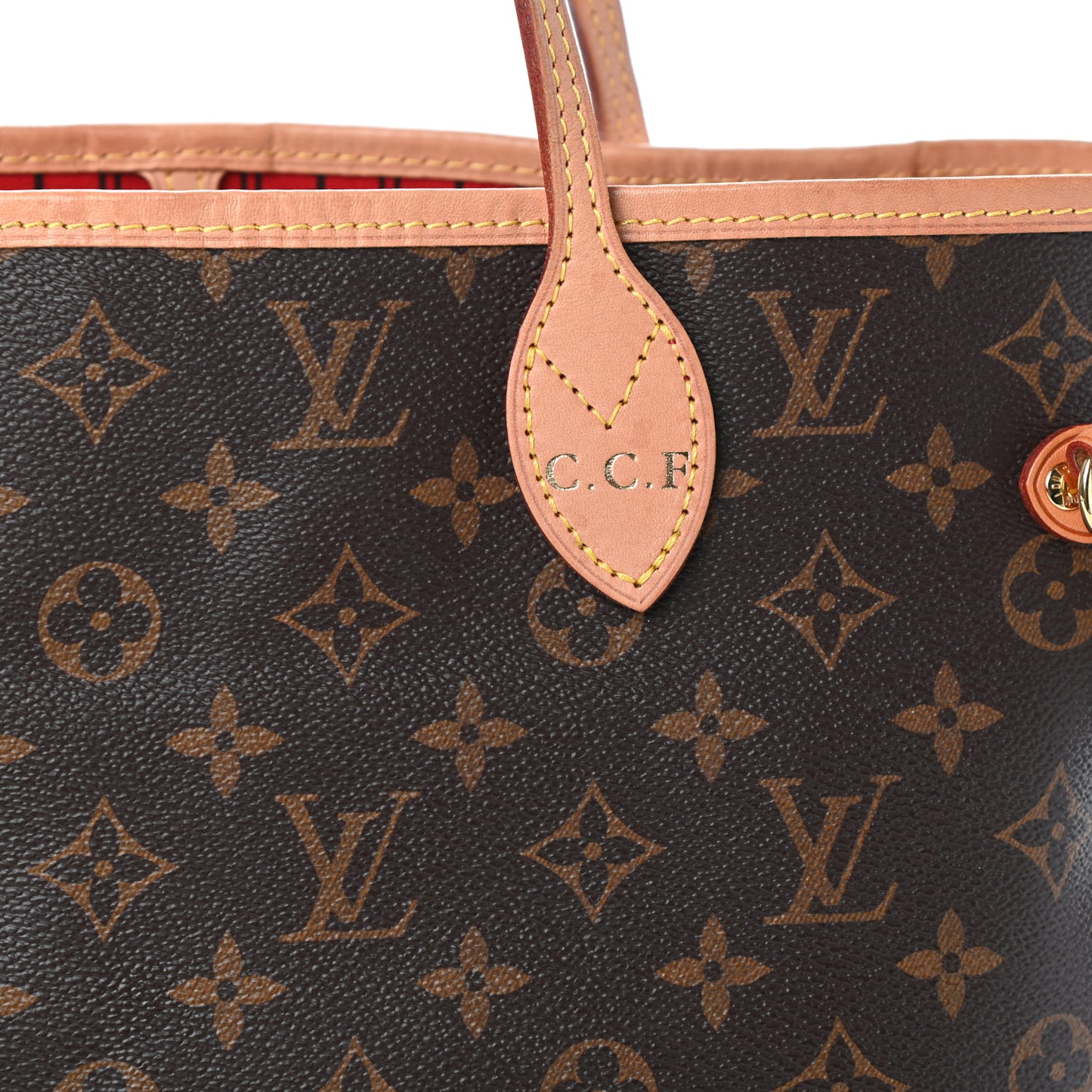 Monogram Neo Neverfull MM Cherry