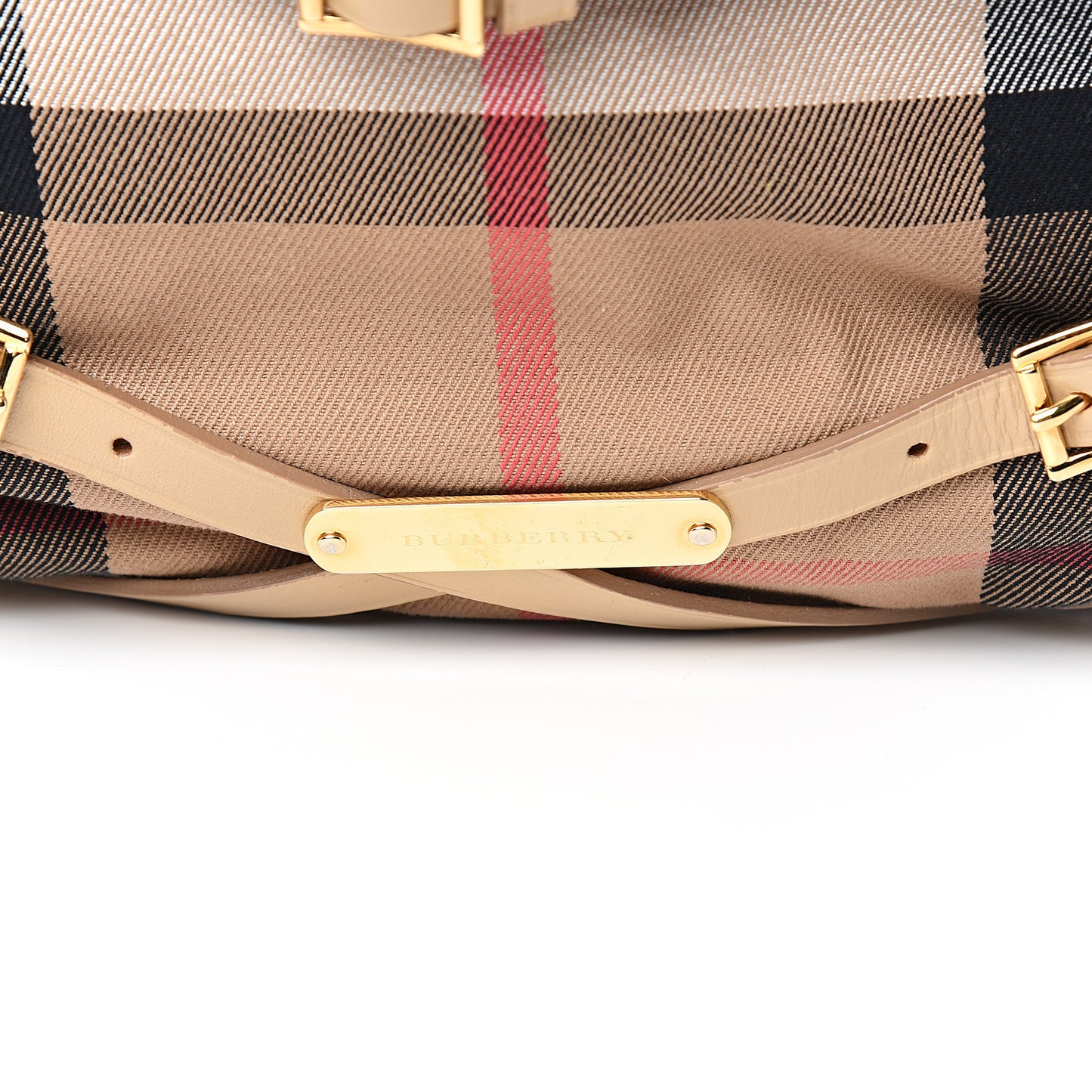 House Check Bridle Calfskin Medium Gosford Hobo